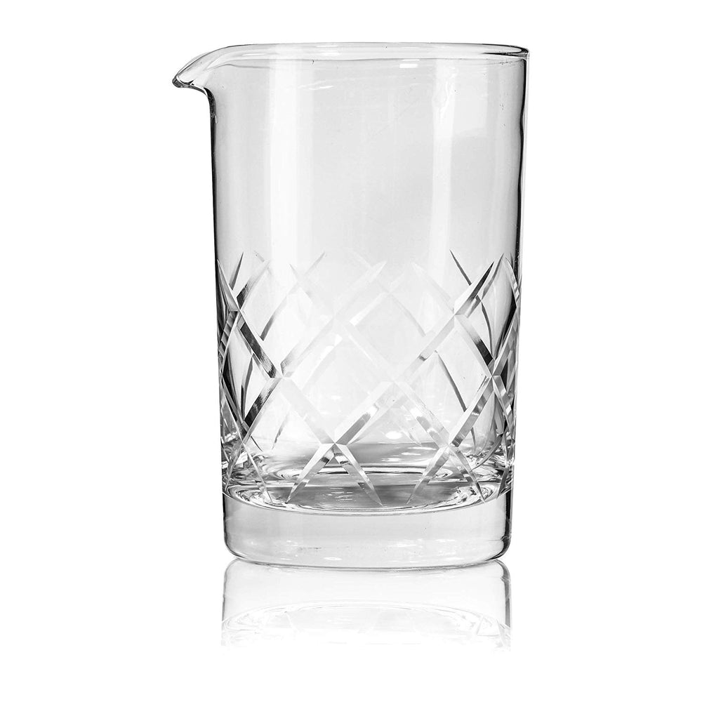 Set of 2 Cocktail Mixing Glass - Thick Weighted Bottom