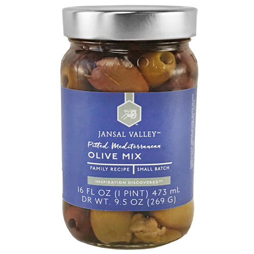 Pitted Mediterranean Olive Mix