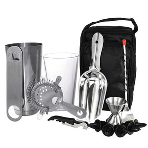 
            
                Load image into Gallery viewer, Complete Bartenders Tote Bag - Boston Shaker Set
            
        