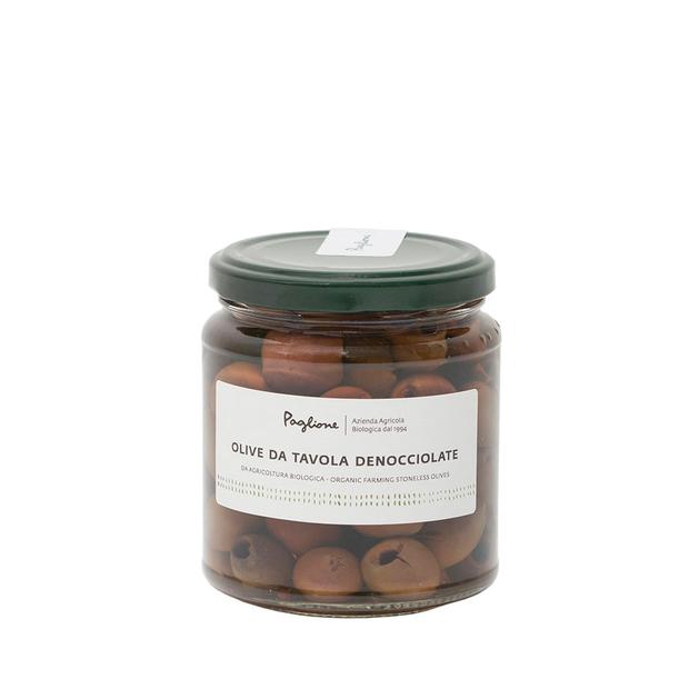 Organic Black Pitted Olives